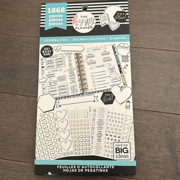 ME & MY BIG IDEAS Happy Planner Journaling Sticker Set, Colouring Sketch Designs - Picture 5 of 11